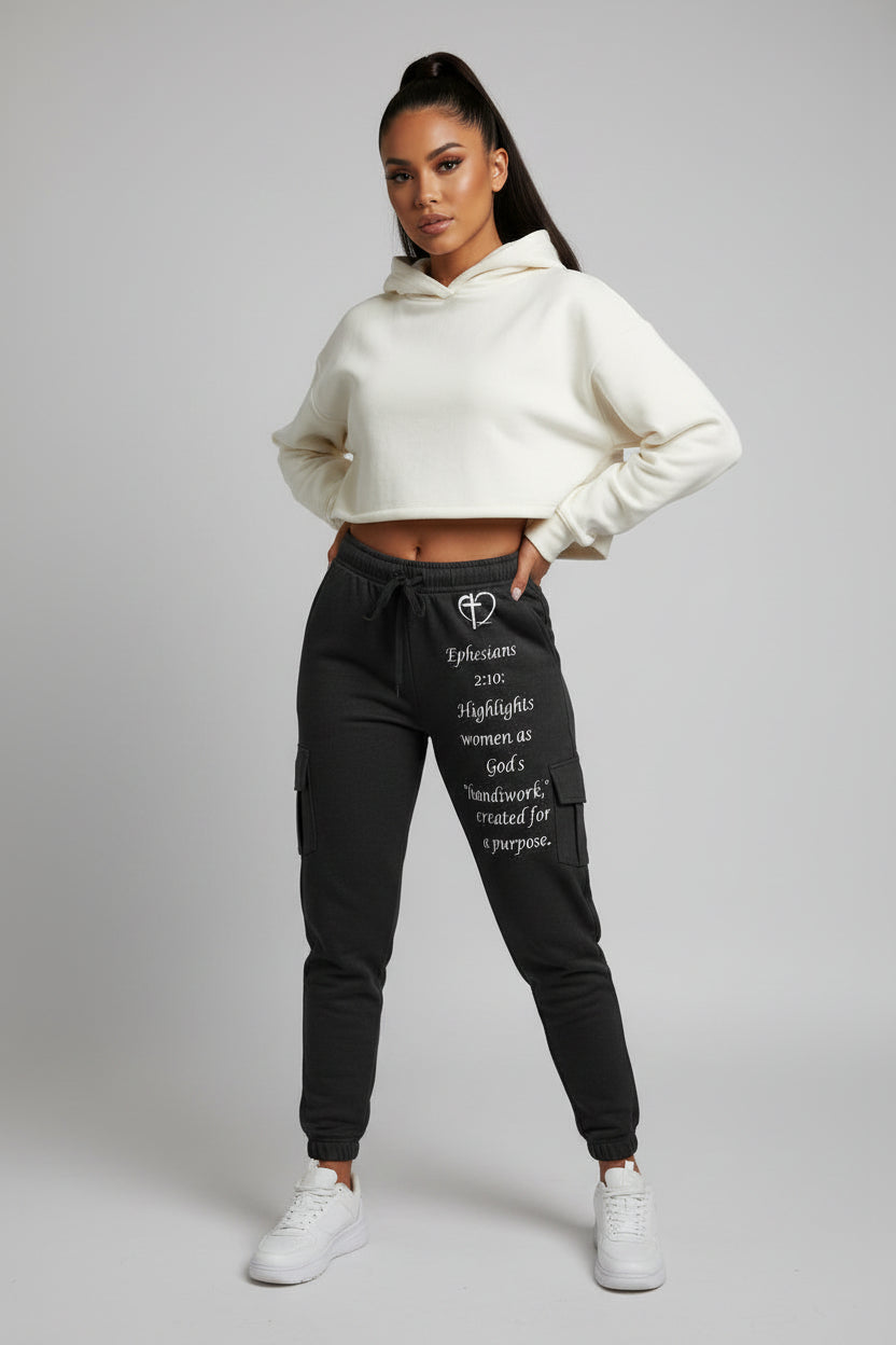 Women Joggers Scripture